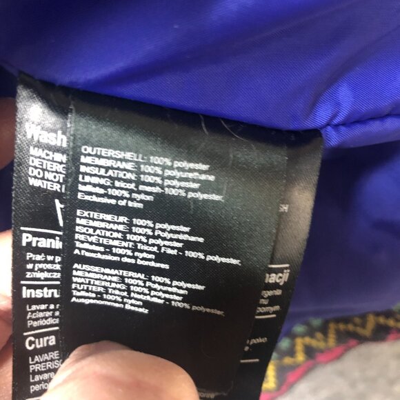 Burton Coat Ski Jacket Womens XS Rainbow Striped Fair Isle DryRide Snowboard - Picture 6 of 10